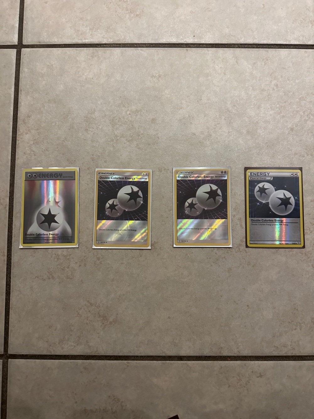 Pokémon Energy Holo Set